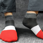 Load image into Gallery viewer, Ankle length Color Pattern Socks - Pleasant Socks